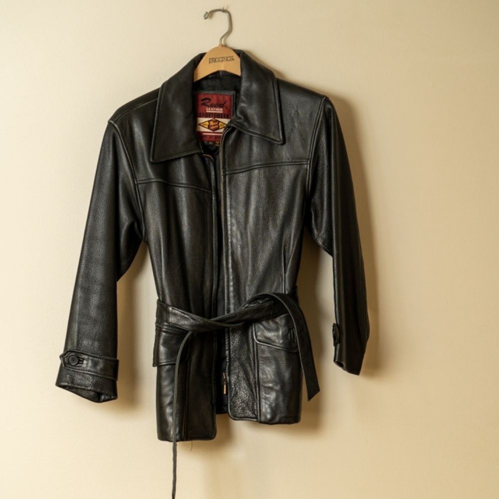 90's Reed Sportswear Leather Jacket